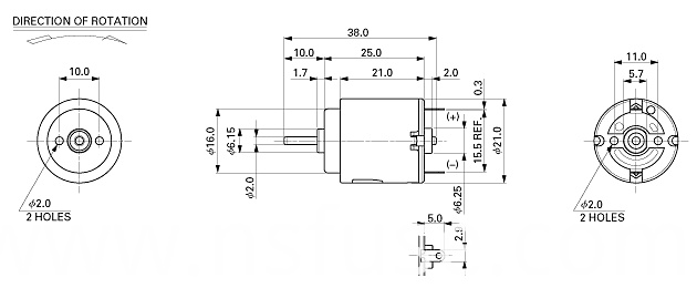 Re-140 Small Electrical Motor